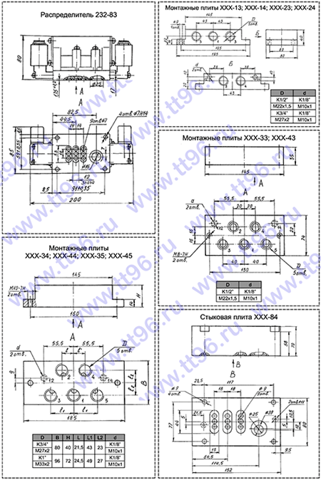 5Р 213-83, 5Р 212-83, 5Р 233-72, 5Р 233-73, 5Р 233-83, 5Р 332-72, 5Р 232-73, 5Р 232-83  Монтажне плиты: ХХХ-134, ХХХ-44, ХХХ-35, ХХХ-45, ХХХ-13, ХХХ-14, ХХХ-23, ХХХ-24, ХХХ-33, ХХХ-43  Стыковые плиты: ХХХ-84