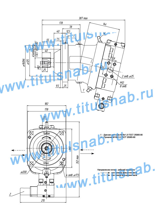 Характеристики МГ1Д 112/32 Струтура обозначения    Габаритные и присоеденительные размеры